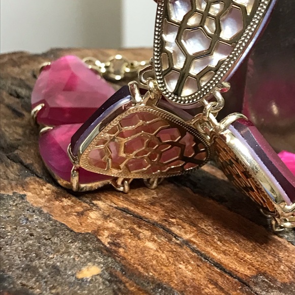 NWT Kendra Scott Gold Berry Illusion Harlie! - Picture 6 of 8